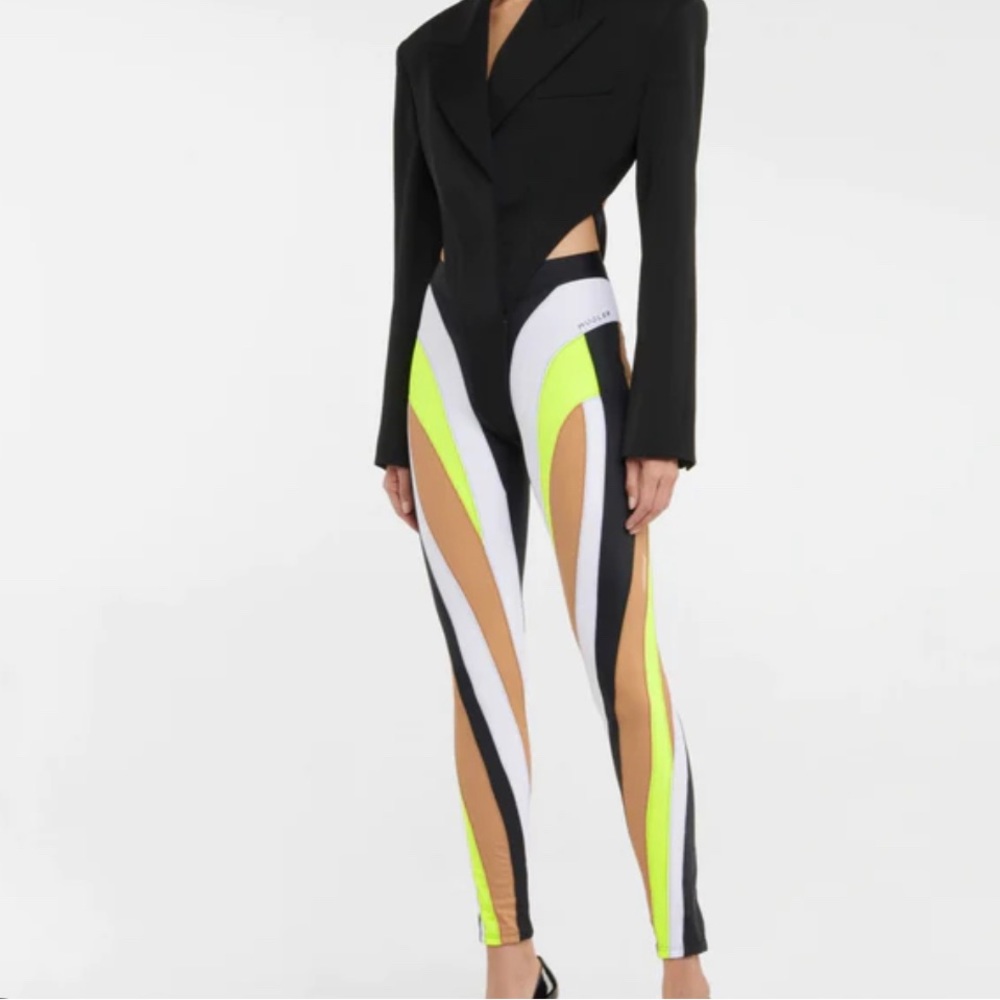 Mugler Multicolour, Polyamide, green size 38
